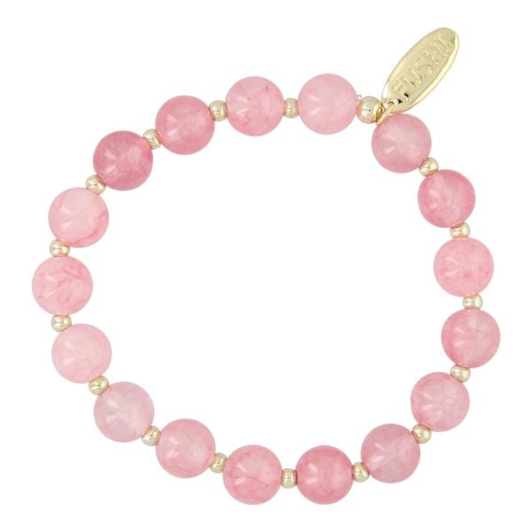 Armband_halfedelsteen_jade_cherry_en_3mm_goud