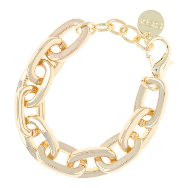 Armband_metaal_schakel_ovaal_plat