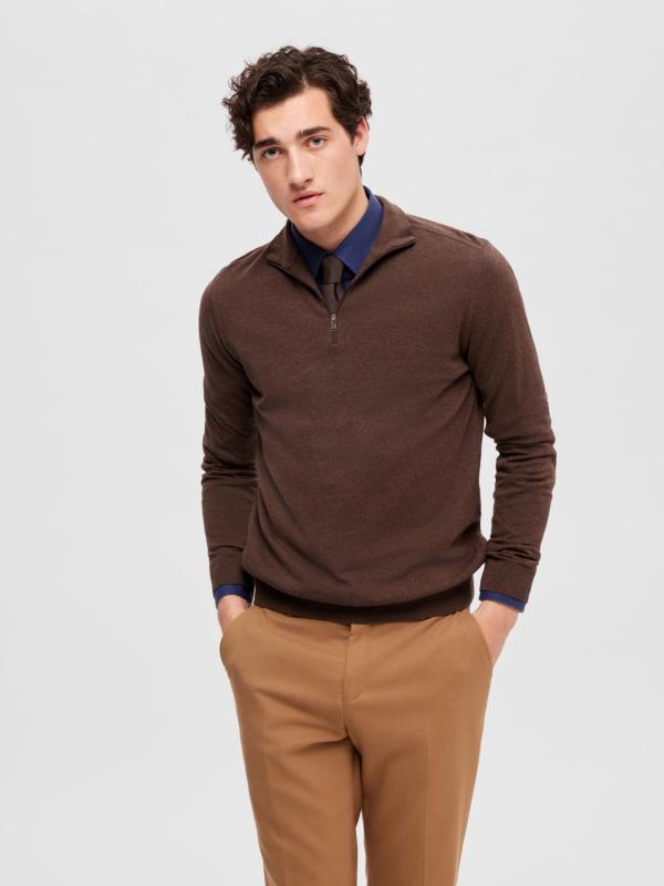 Berg_half_zip_cardigan_brown_4