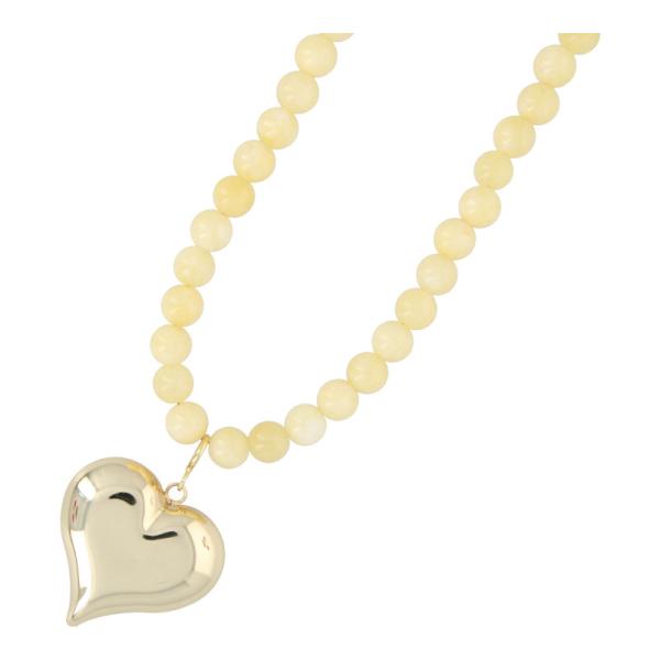 Ketting_halfedelsteen_dyed_jade_butteryellow_met_gouden_hart