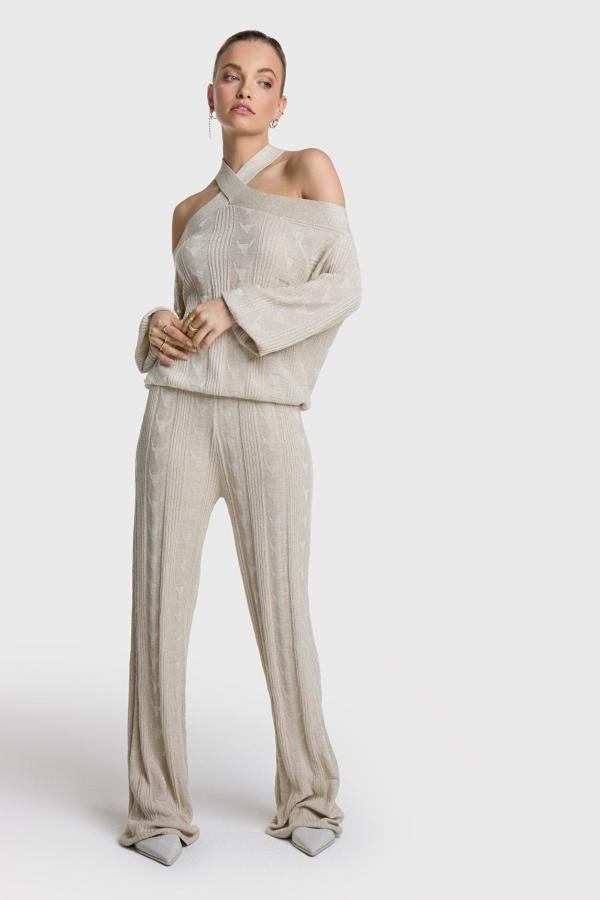 Ladies_knitted_bull_jacquard_pants