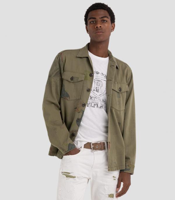 M8825M_Overshirt_print_green