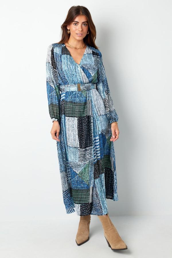 Maxi_jurkover_the_top_print_blauw