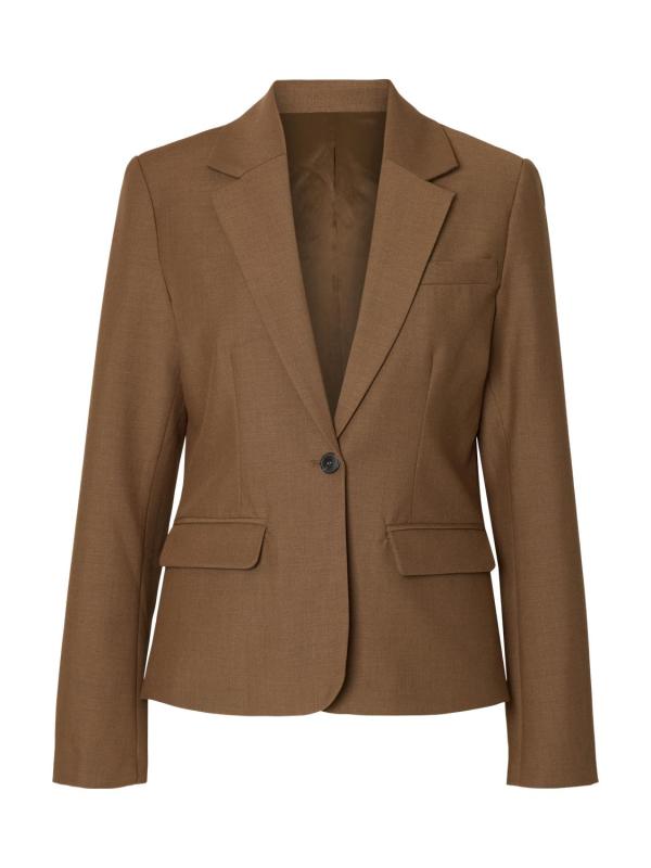 Slwfitted_Signe_Blazer_Noos_Medium_Bruin