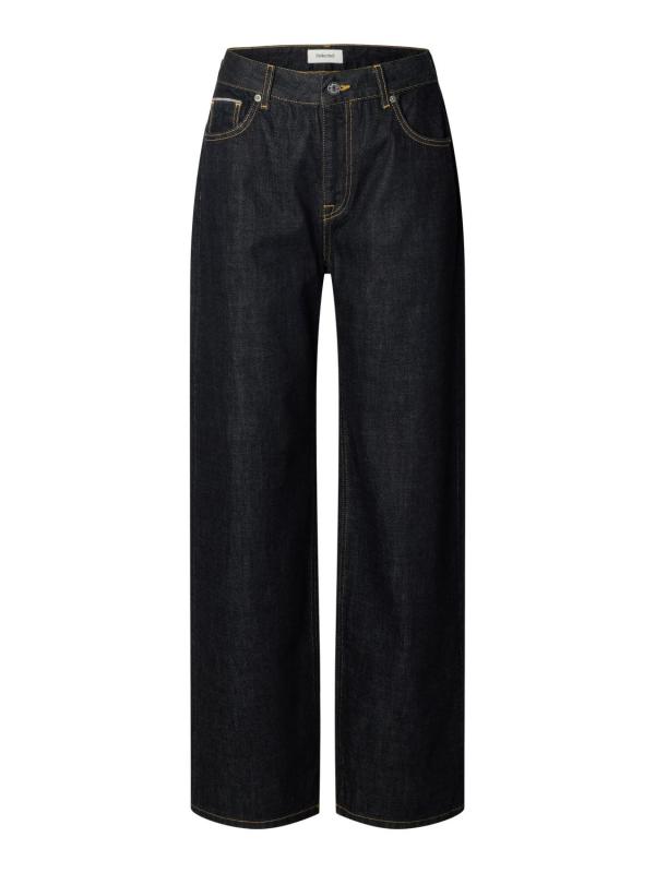 Slwwide_Relaxed_Shelly_Mw_Jeans_Donker_Blauw