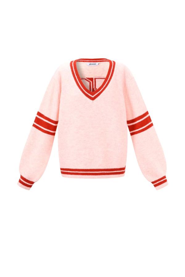 V_hals_college_trui__roze___rood