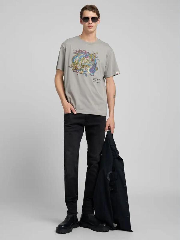dragon_print_jersey_T_shirt