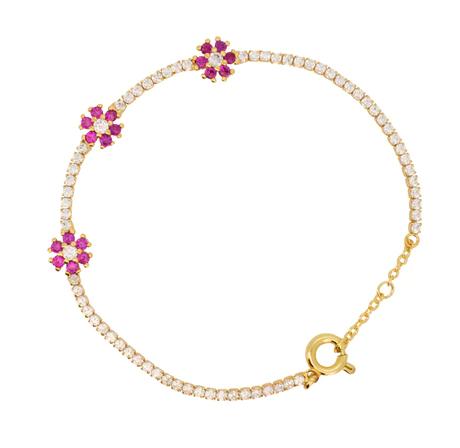 3_Flower_bracelet_pink