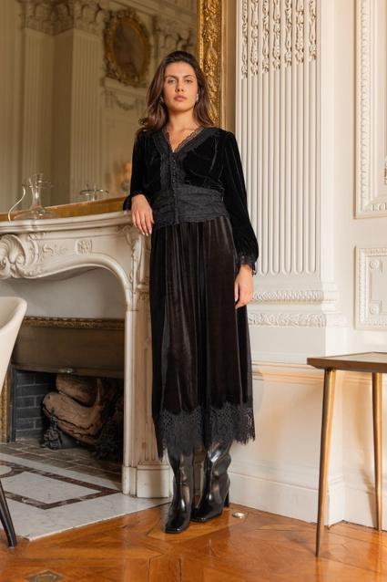 Aliz_e_blouse_fluweel_met_kanten_1