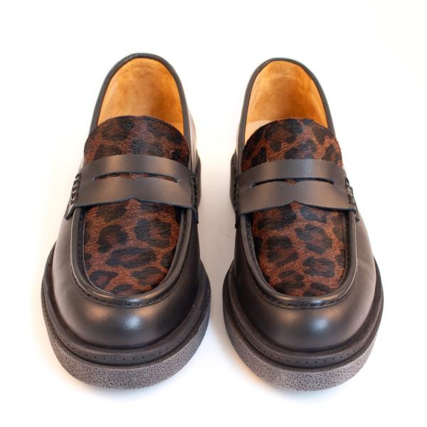 Aquila_black_leopart_loafer_zwart_10