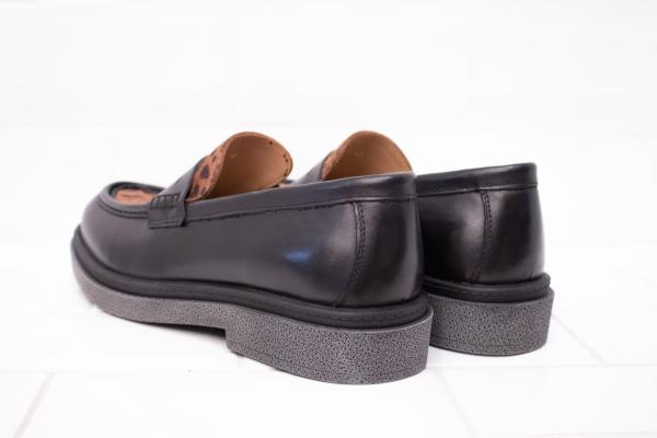 Aquila_leopart_loafer_zwart_5