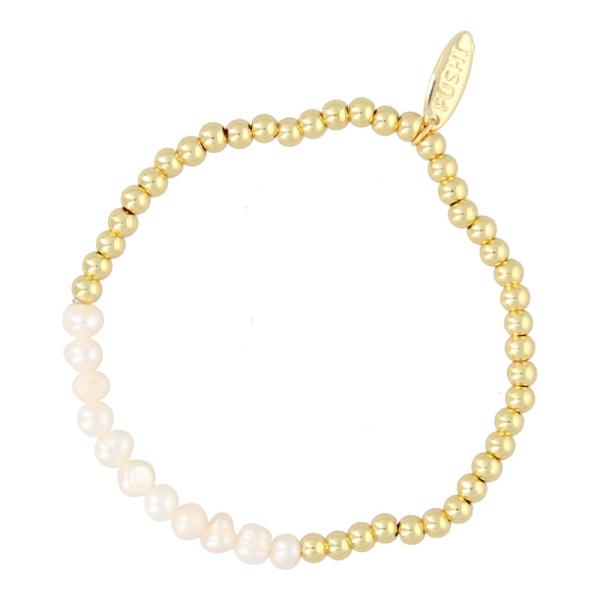 Armband_4mm_14krt_en_zoetwaterparel