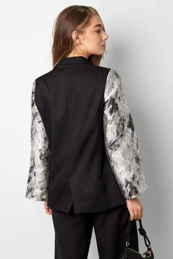 Black_blazer_with_jacquard_sleeves___Grey_2