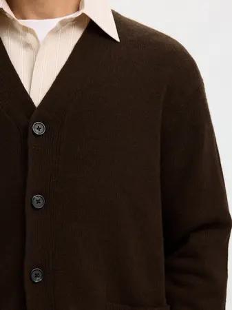 Coba_gebreide_cardigan_dk__bruin_1