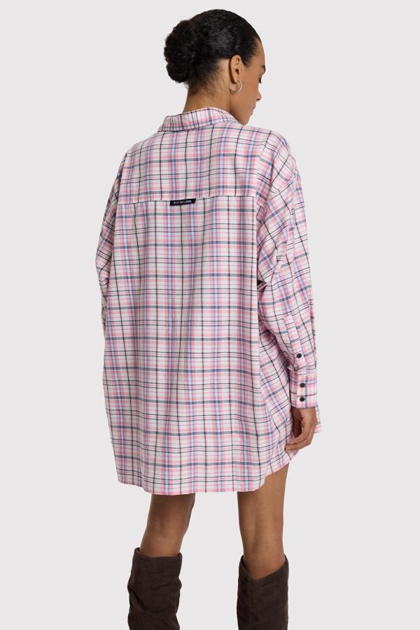 Damaged_checked_dress_pink_1