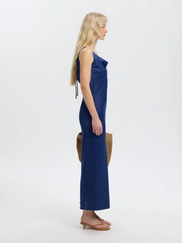 Giona_slim_strap_dress_blauw