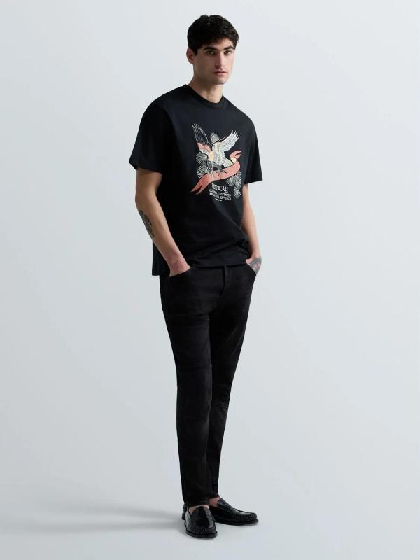 Golden_eagle_T_shirt_zwart_3