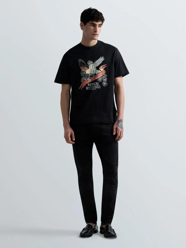 Golden_eagle_T_shirt_zwart_6