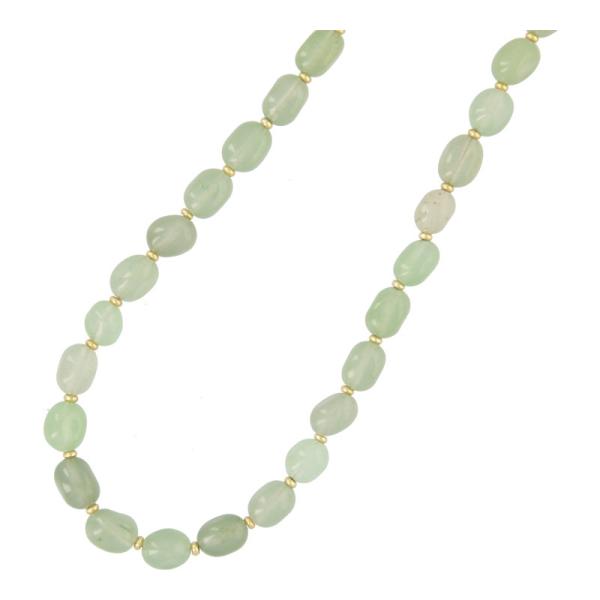 Ketting_halfedelsteen_jade_zachtgroen_tumble_stones