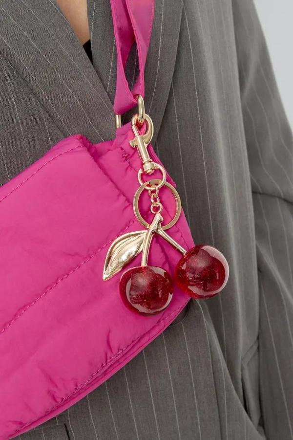 Keyring_sweet_cherry___Gold_color