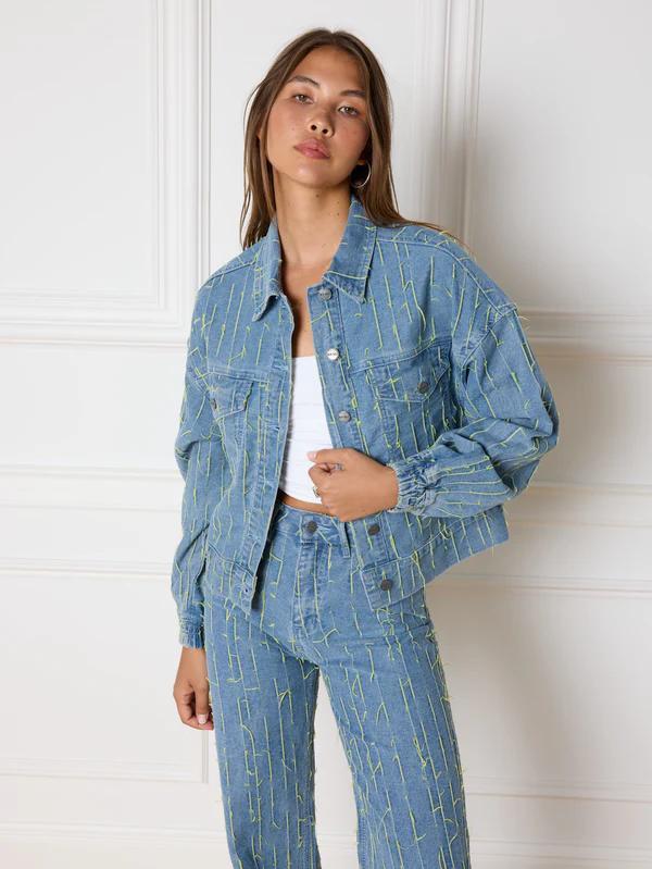 Ladies_woven_denim_jacket_BLOOM_