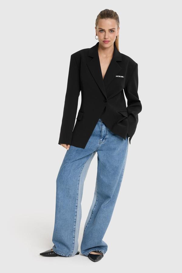 Ladies_woven_fitted_blazer_black_3