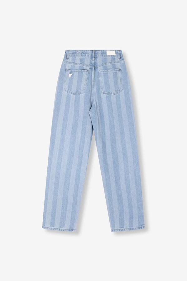 Ladies_woven_stripe_denim_pants_4