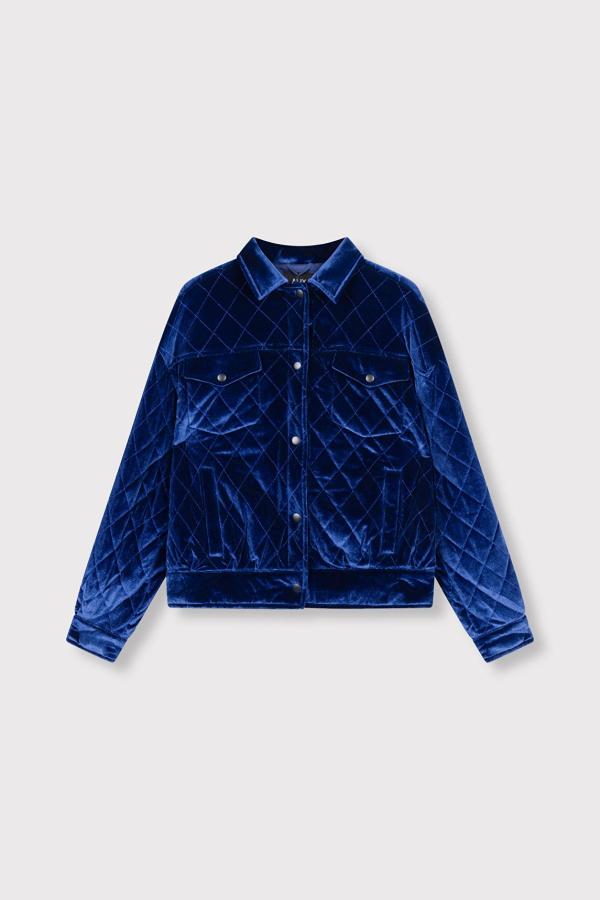 Ladies_woven_velvet_quilted_jacket_1