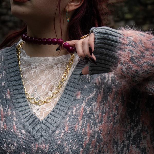 M_Rosario_V_neck_sweater_grey_pink_6