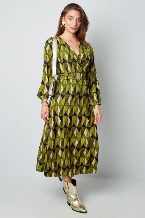 Maxi_jurk_retro_print_groen_1