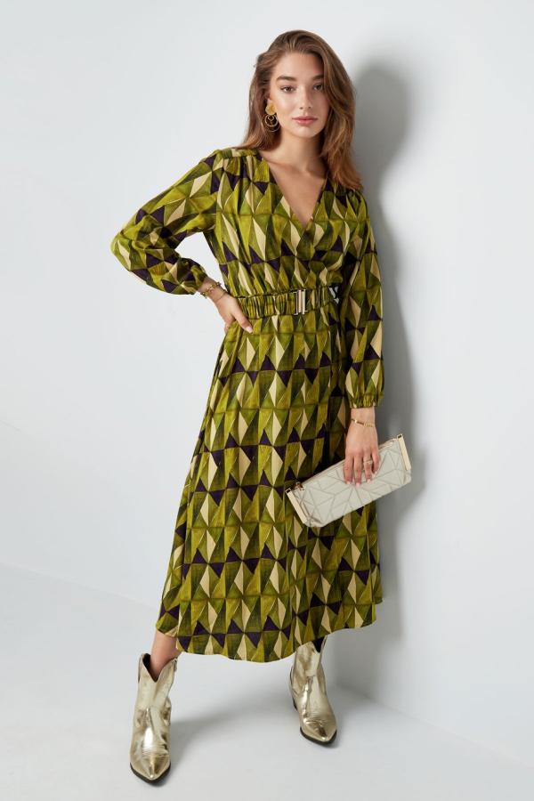 Maxi_jurk_retro_print_groen_2
