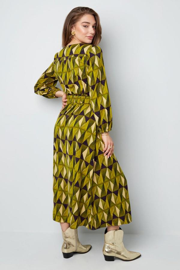 Maxi_jurk_retro_print_groen_3