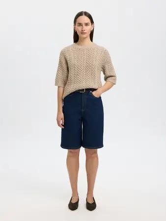 Nelly_gebreid_T_shirt_birch_2