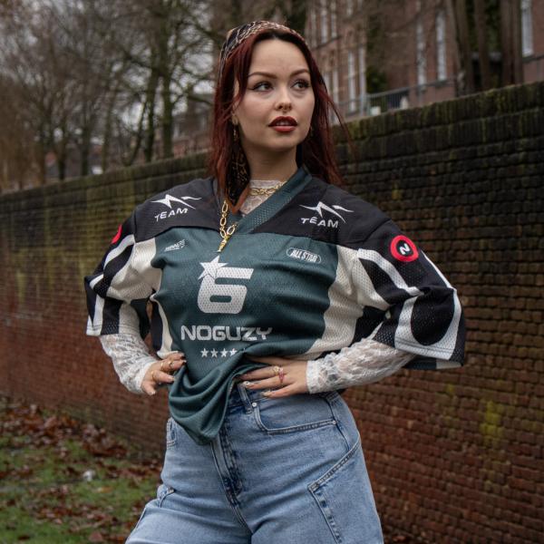 Noguzy_V_hals_Jersey_zwart_grijs_2