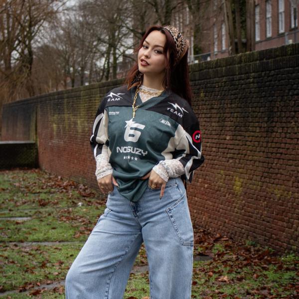 Noguzy_V_hals_Jersey_zwart_grijs_3