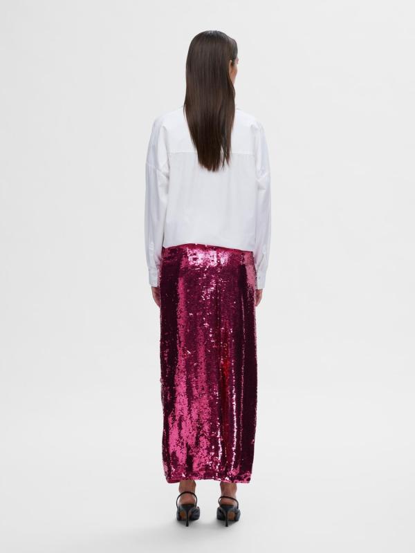 Omina_ankle_lenght_sequin_skirt