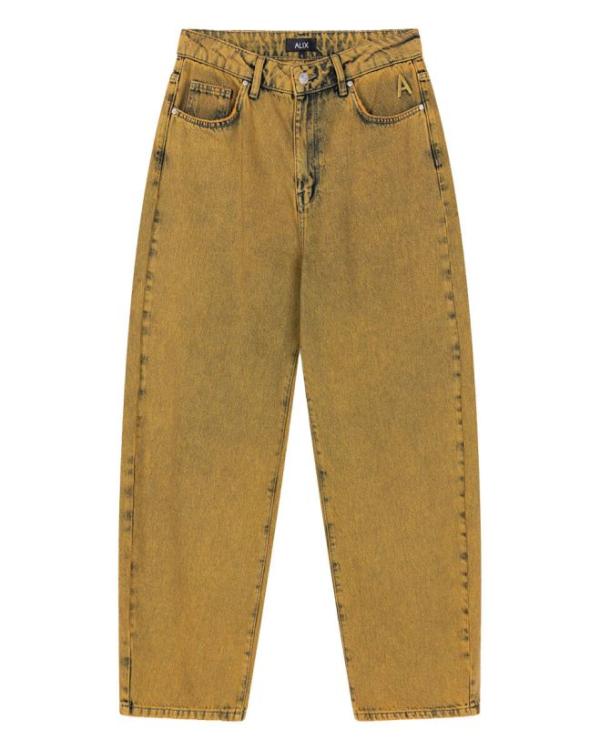 Overdyed_denim_pants_yellow_ochre_1