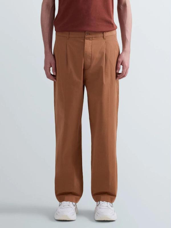 Relaxed_fit_twill_trouser_bruin_5