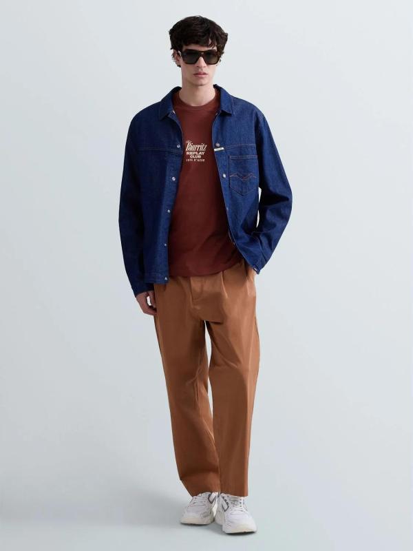 Relaxed_fit_twill_trouser_bruin_6