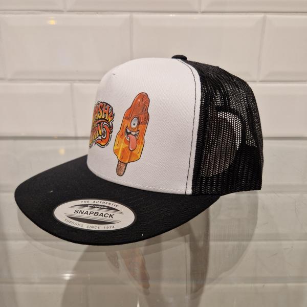 Rocket_Trucker_cap_zwart_wit_1