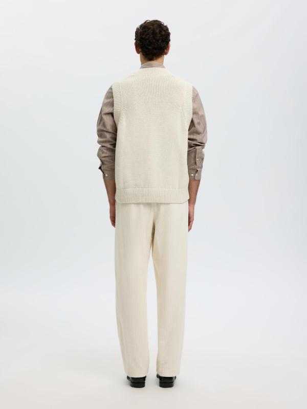 Slmbraun_Heavy_Knit_Vest_Licht_Grijs_2