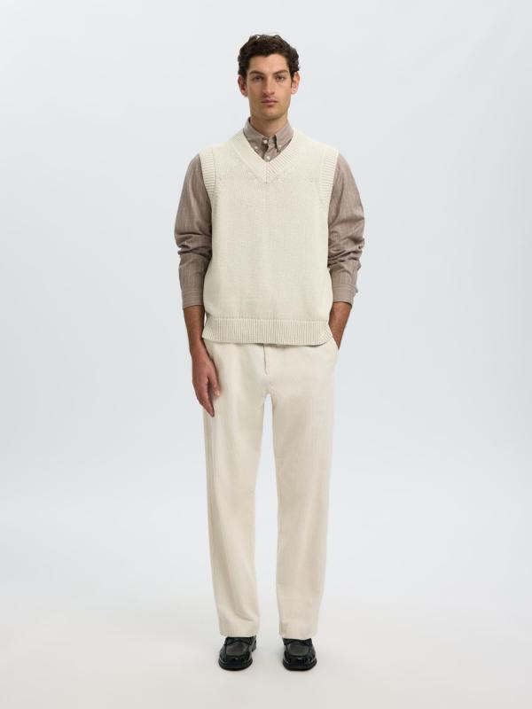 Slmbraun_Heavy_Knit_Vest_Licht_Grijs_3
