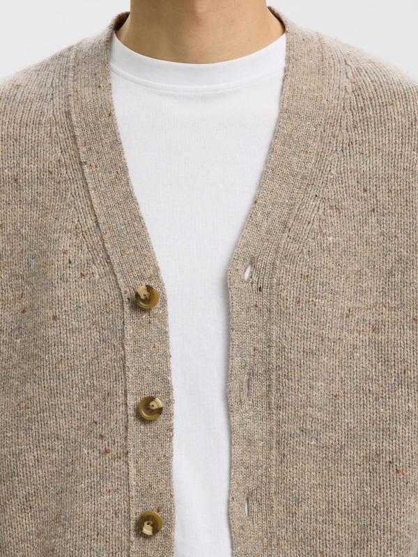 Slmcody_Ls_Knit_Cardigan_Noos_Licht_Grijs_4