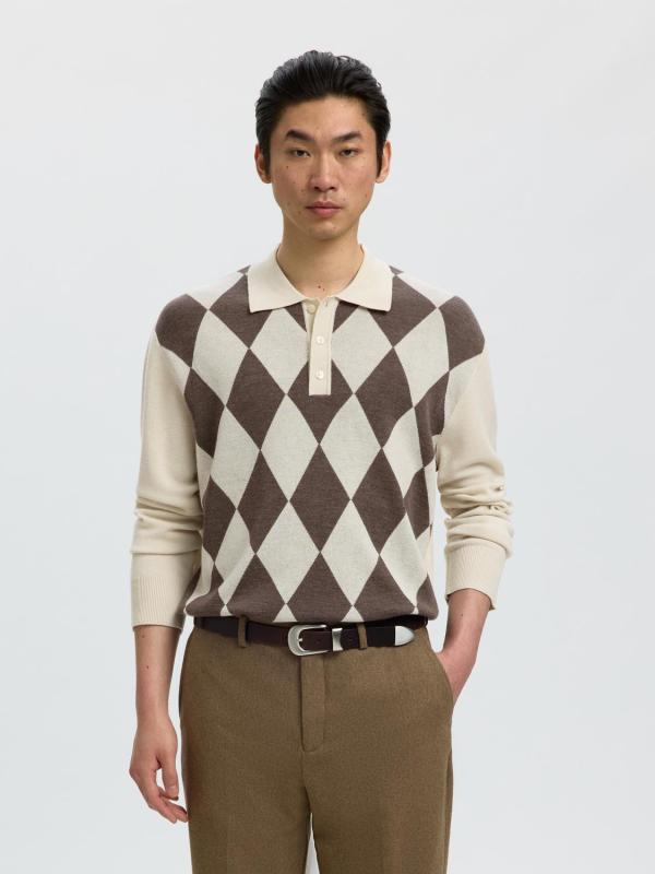 Slmtray_Ls_Merino_Argyle_Polo_Licht_Grijs_1