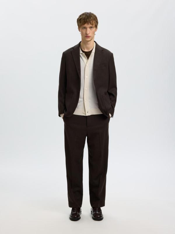 Slmtray_Ls_Merino_Struc_Polo_Cardigan_Licht_Grijs_2
