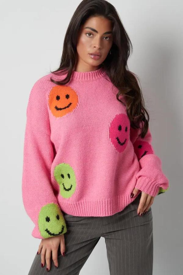 Smiley_knit_sweater_roze__1