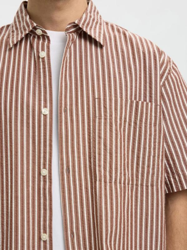 Stuart_seersucker_shirt_rood_1