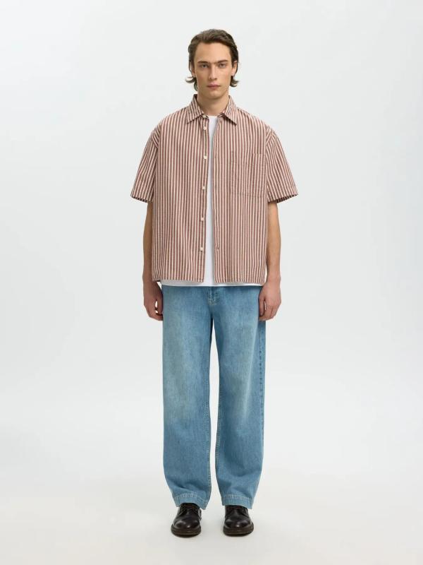 Stuart_seersucker_shirt_rood_2