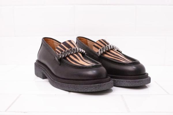 Zebra_chain_loafer_zwart_5