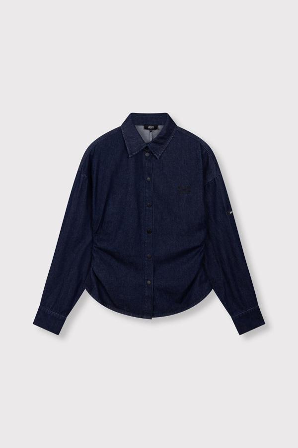 adies_woven_fitted_waist_denim__blouse_2